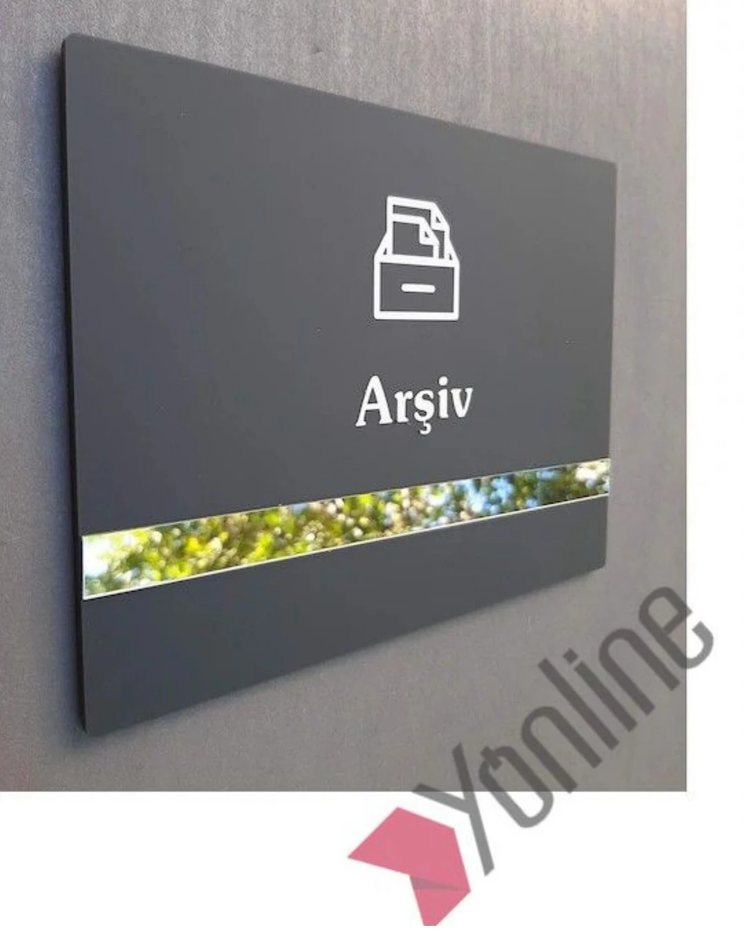 Soft Seri Arşiv Kapı İsimliği
